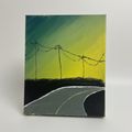 Power Lines at Dusk